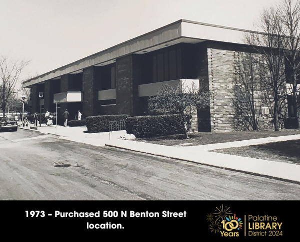 1973 - Benton Street Location Parking Lot Entrance