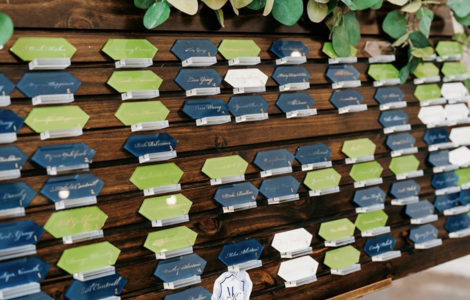 Laser Cut Table Seating Sign and Name Plates