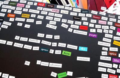 Word Magnet Poetry