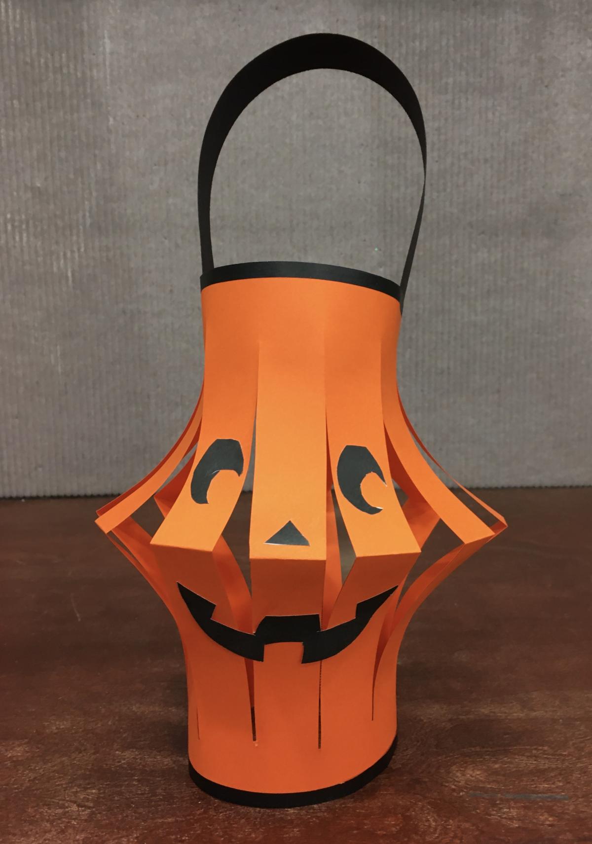 orange paper lantern