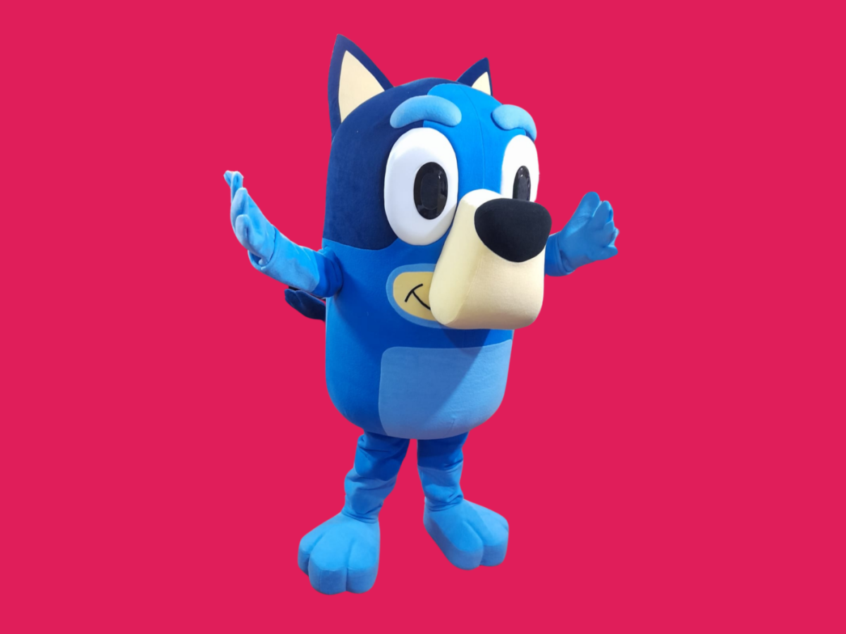 bluey mascot costume